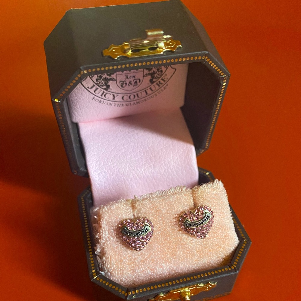 Juicy Couture original label earring set